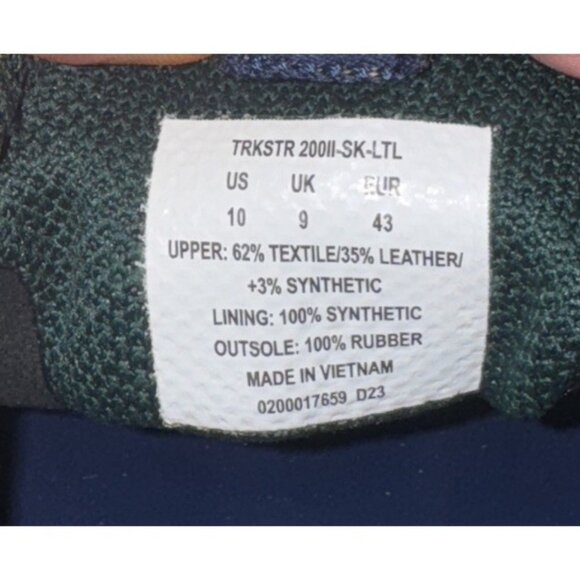 Polo Ralph Lauren Trackster 200II Mens Athletic Shoes Size 10 Green Yellow Blue - Picture 8 of 8